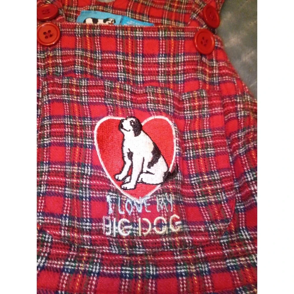 Vintage GU Condition Big Dogs Sportswear Little Big Dog Girls Jumper Sz 2/3